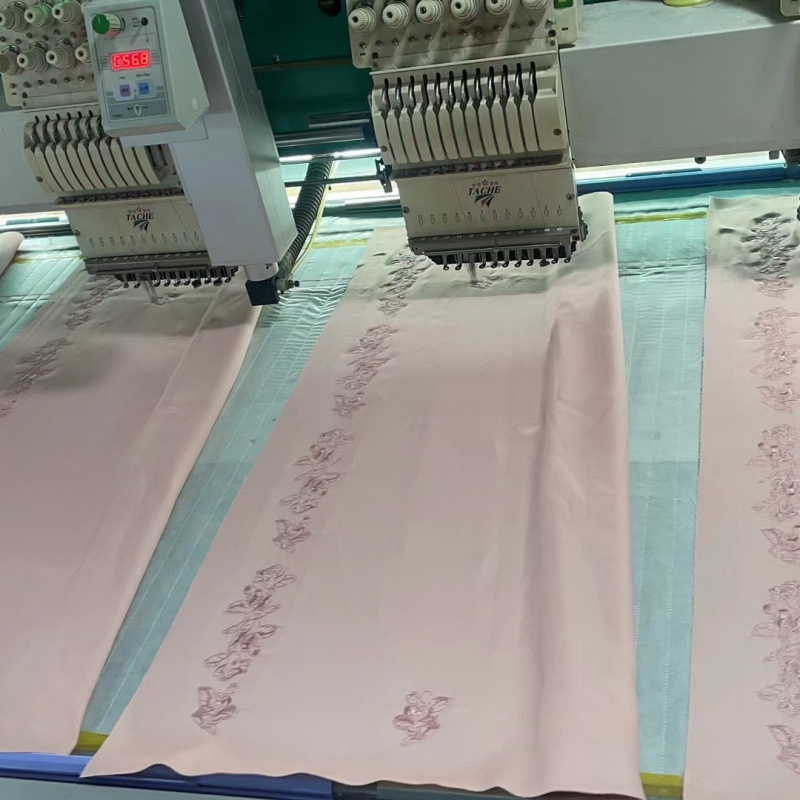 Computerized embroidery machines for logo and branding