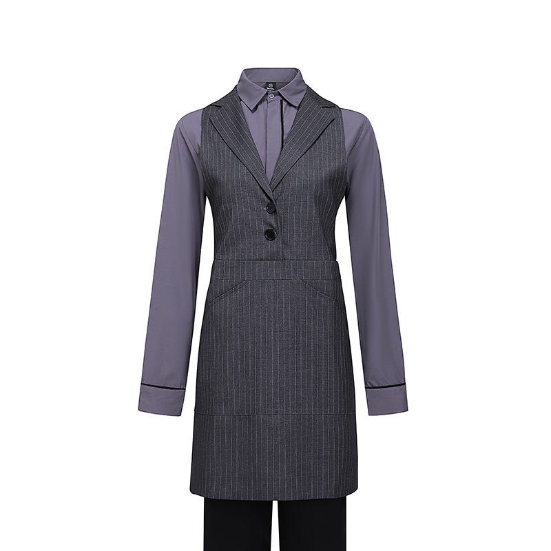 Hotel lobby with uniformed reception staff — KlenidiSuit OEM