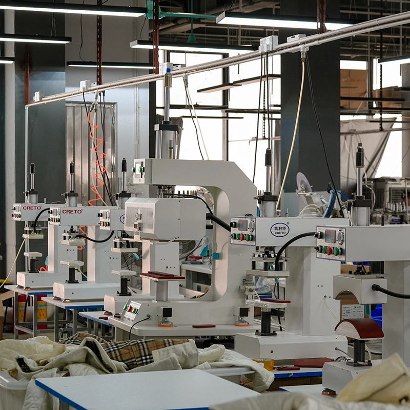 Industrial pressing and garment finishing